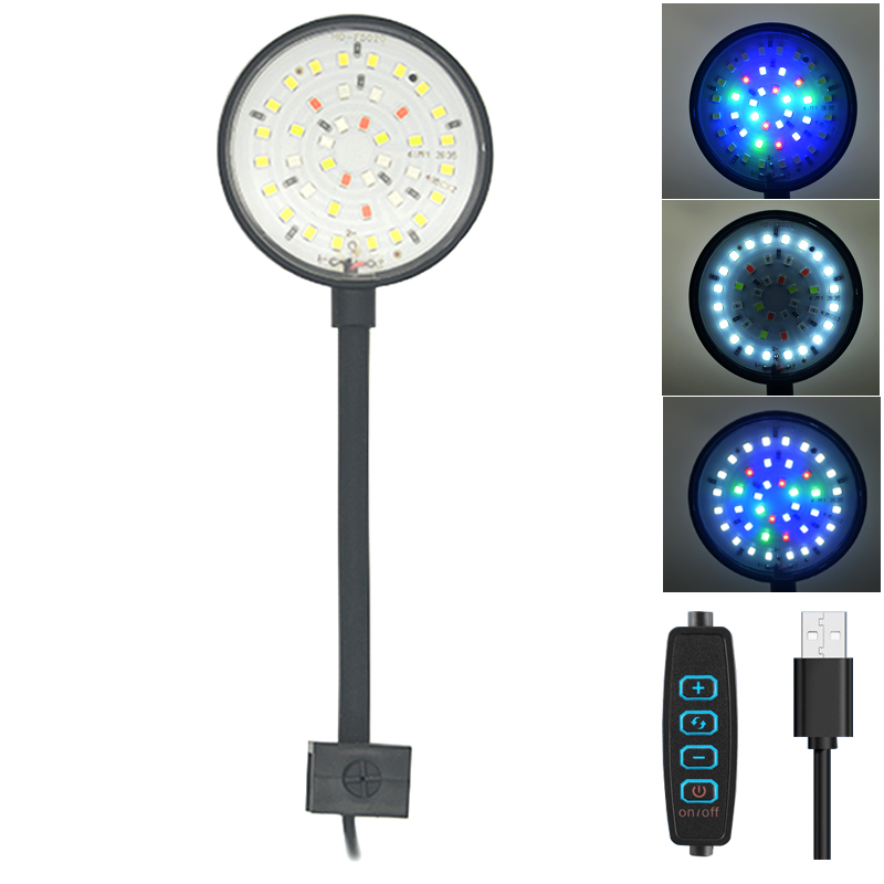Lampu LED akuarium USB dekoras - Aquarium Plant Ornament ulasan dan harga
