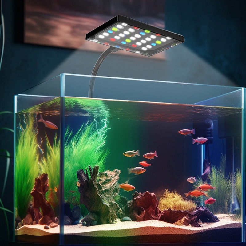 Lampu LED Akuarium USB Spektru - Aquarium Plant Ornament ulasan dan harga