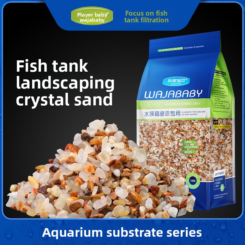 WAJABABY Pasir Sungai Kristal  - Aquarium Sand White ulasan dan harga