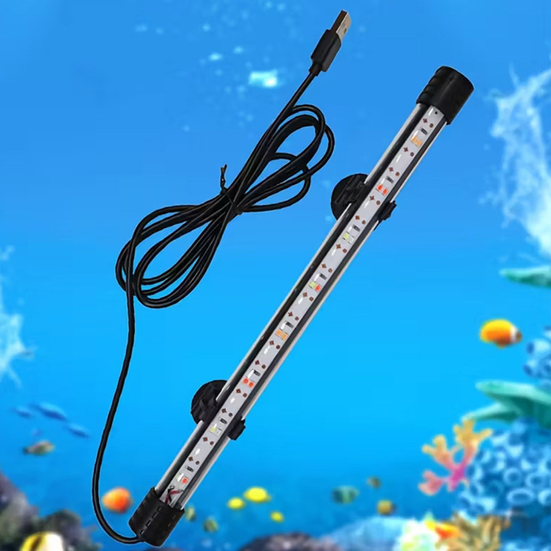 Lampu Akuarium LED USB 17-47CM - Aquarium Plant Ornament ulasan dan harga