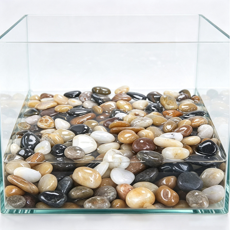 300-700g Kerikil Sungai Halus, - Aquarium Planted ulasan dan harga