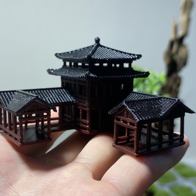 Ornamen dekorasi seni cetak 3D - Aquarium Plant Ornament ulasan dan harga