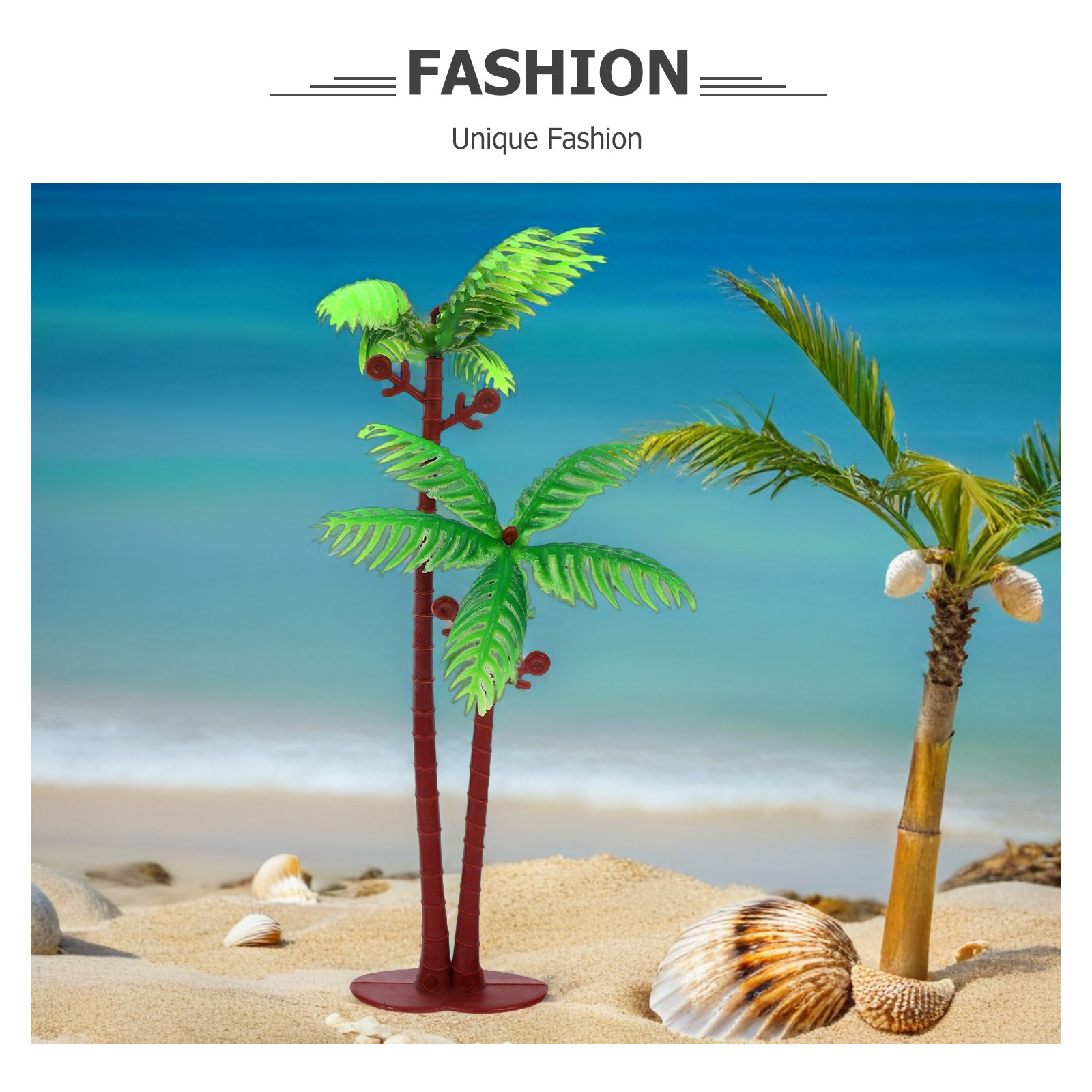 15 Buah Pohon Kelapa Buatan Re - Aquarium Planted Tree ulasan dan harga