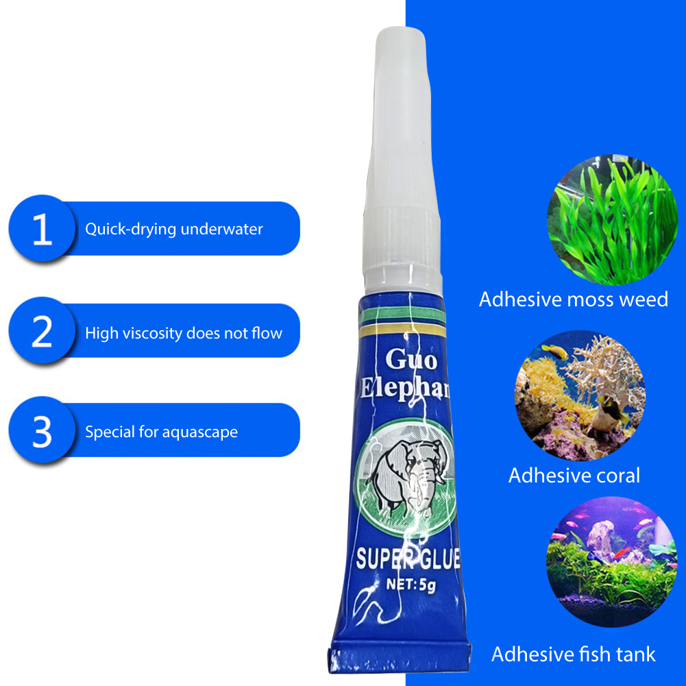 5-30 Buah Lem Stik Tanaman Rum - Aquarium Plant Glue ulasan dan harga