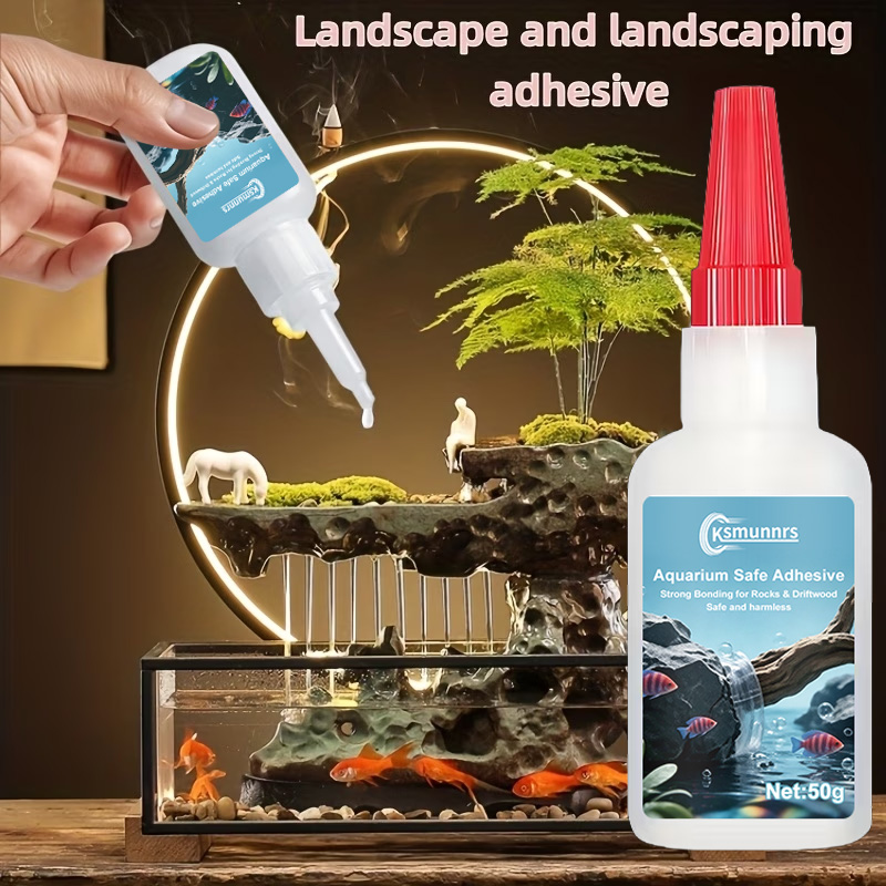 Lem Perekat Lanskap Akuarium,  - Aquarium Plant Glue ulasan dan harga