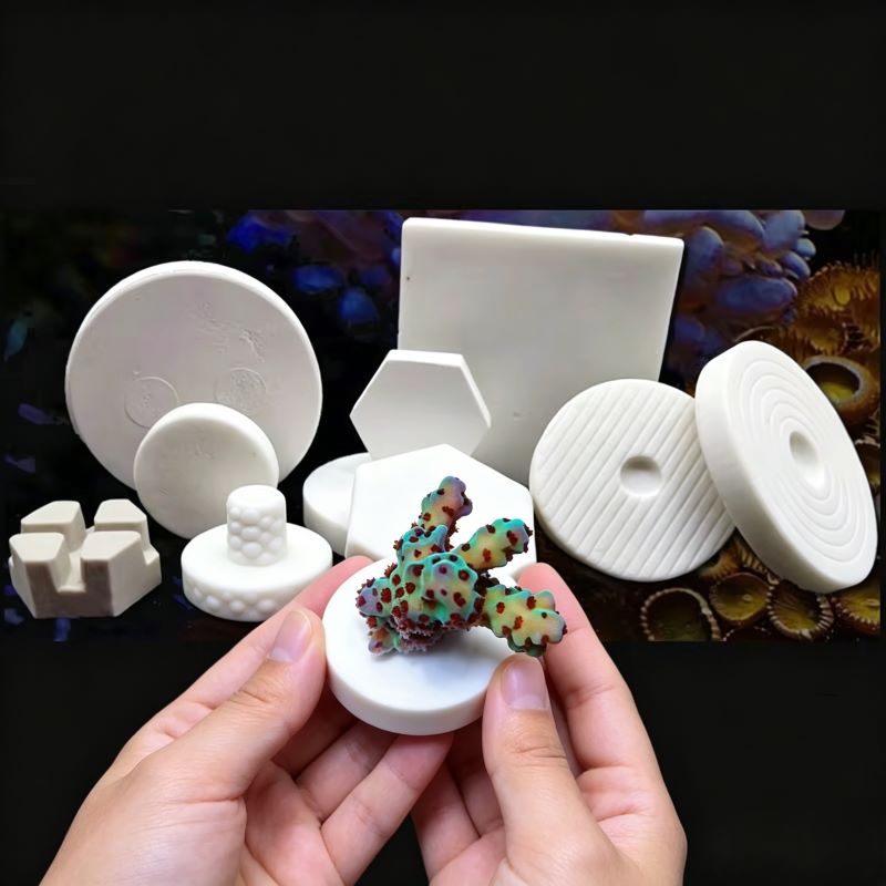 Alas Keramik SPS untuk Coral F - Aquarium Plant Ornament ulasan dan harga