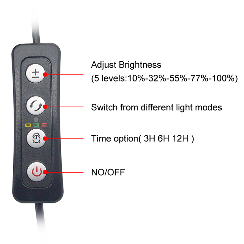 Lampu LED Akuarium untuk 16-64 - Aquarium Plant Ornament ulasan dan harga