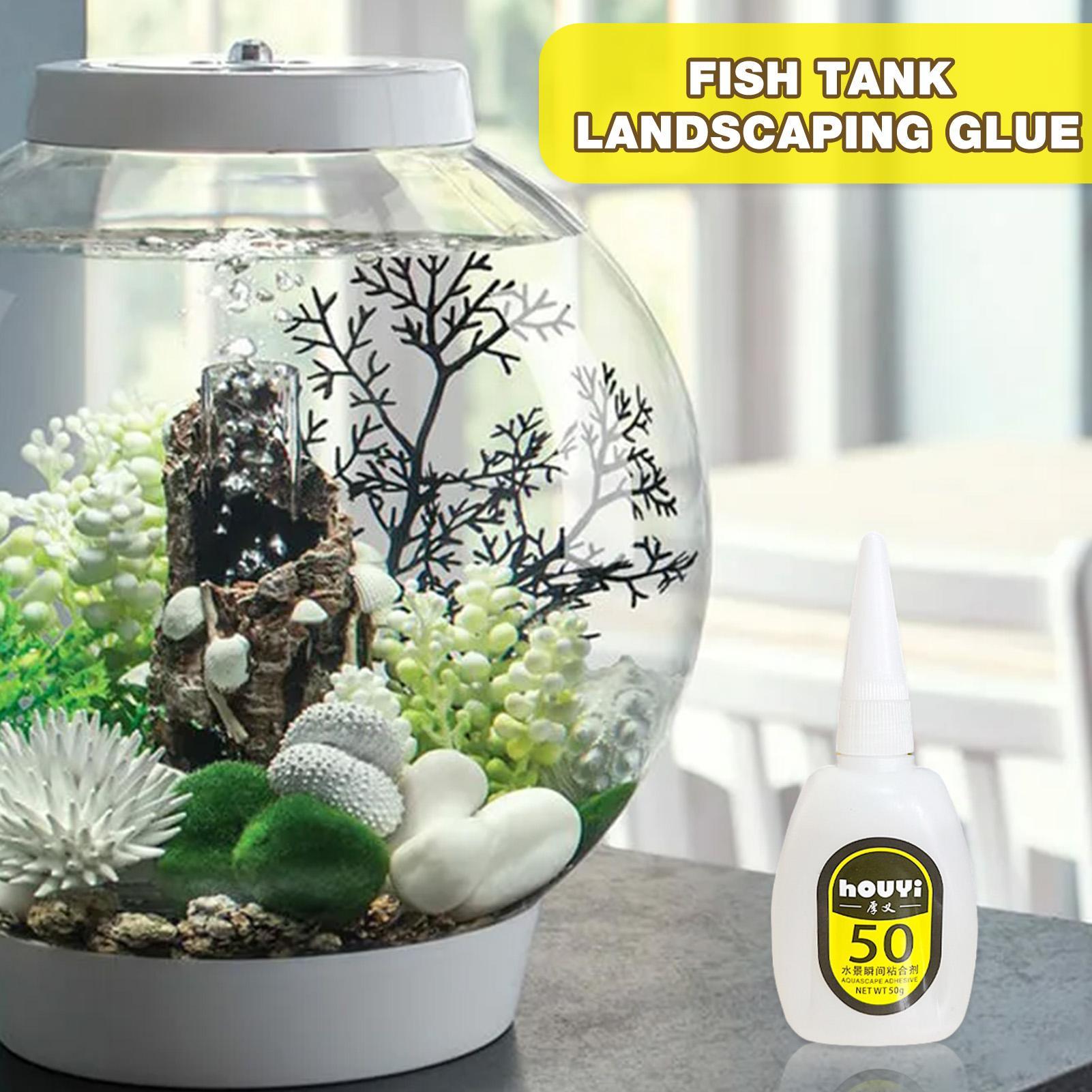 50/100g Lem Instan Bening untu - Aquarium Plant Glue ulasan dan harga
