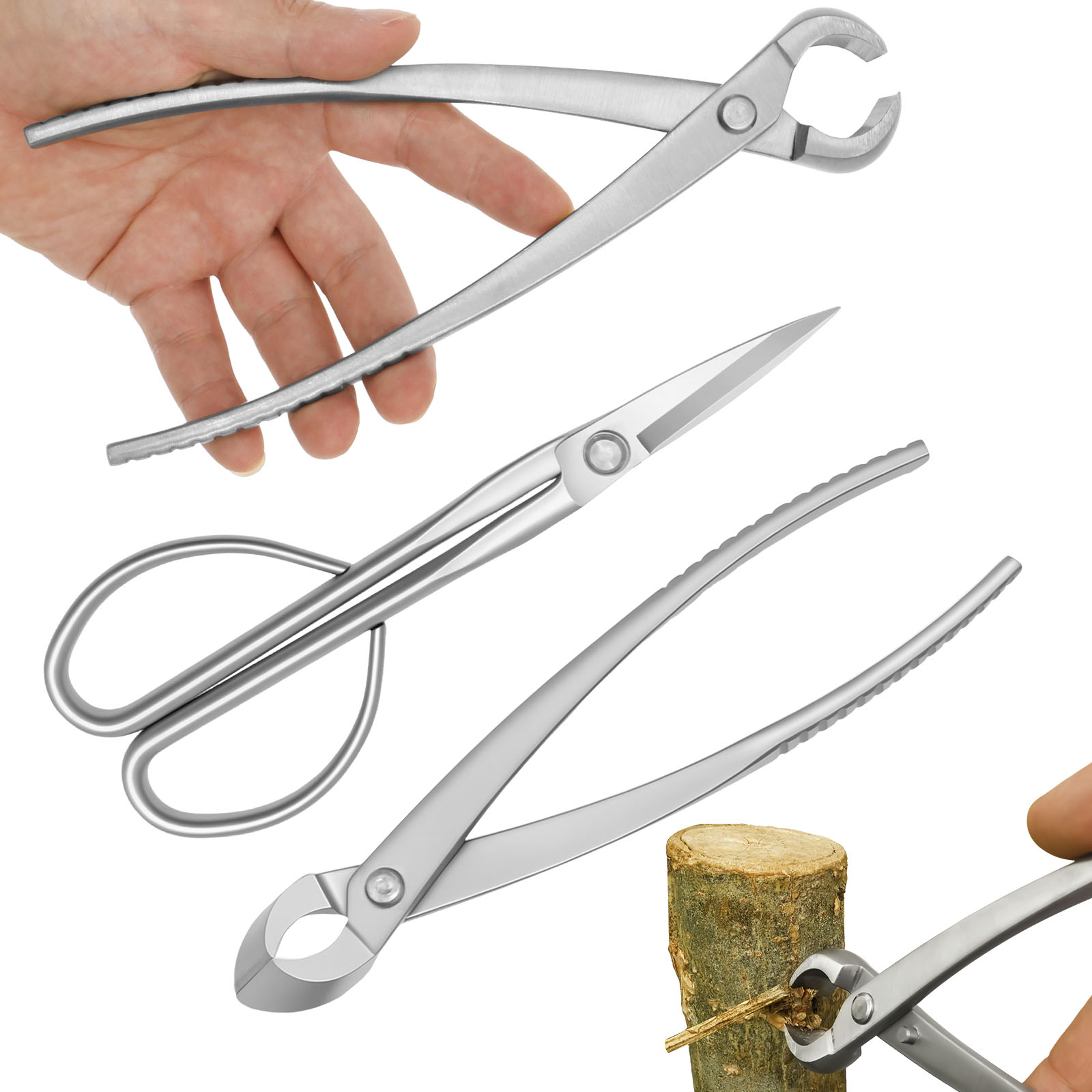 3 Pcs Set Alat Bonsai dengan P - Trimming Scissor Set ulasan dan harga