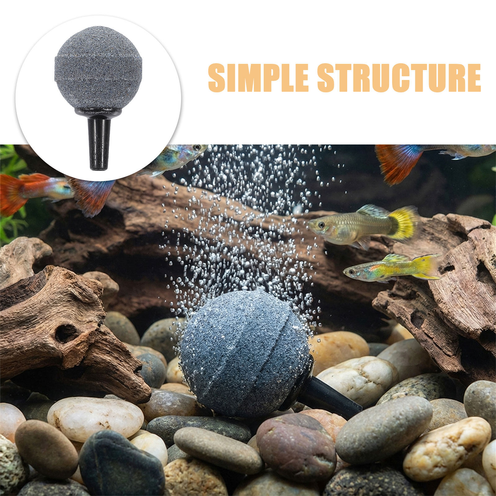 12 Buah Diffuser Gelembung Bat - Planted Aquarium Air Stone ulasan dan harga
