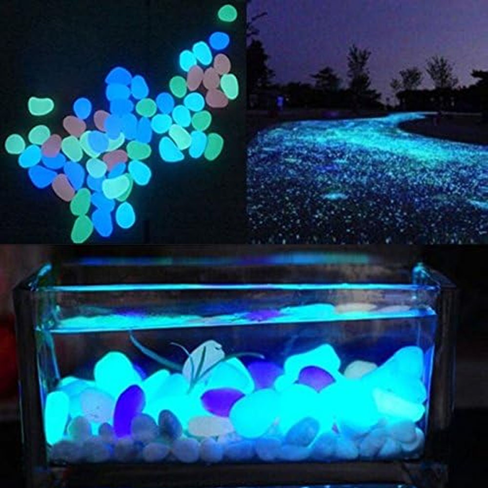 Batu Tangki Ikan Kerikil Biru  - Aquarium Plant Ornament ulasan dan harga