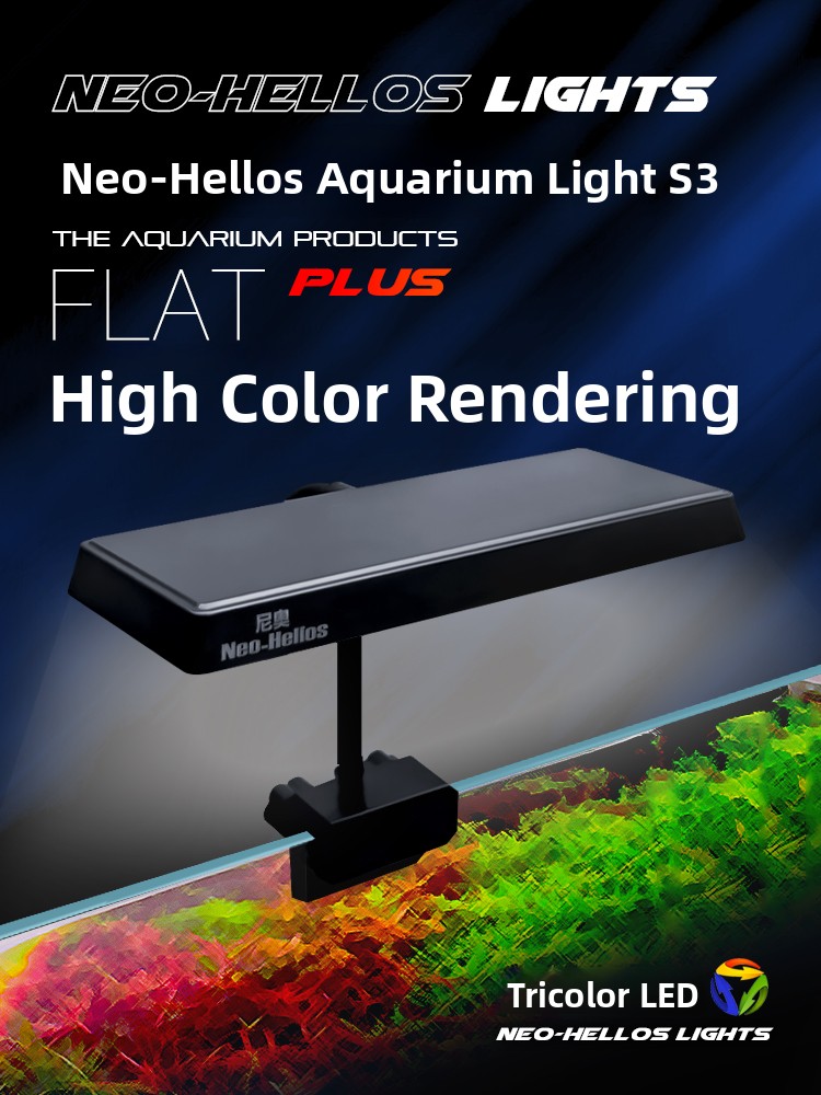 Lampu LED Spektrum Penuh Neo S - Planted Aquarium Algae Control ulasan dan harga