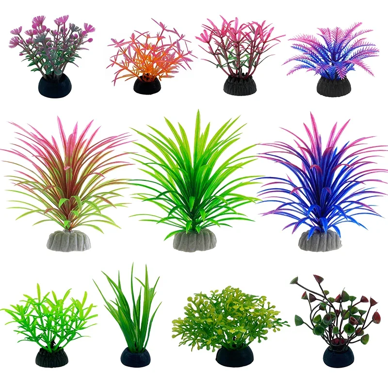 PVC simulasi dekoratif akuariu - Aquarium Plant Ornament ulasan dan harga
