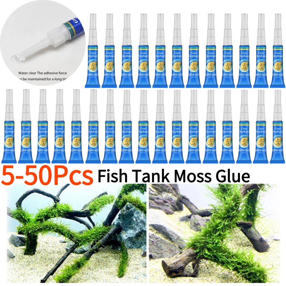 50-5pcs tangki ikan lansekap l - Aquarium Plant Glue ulasan dan harga