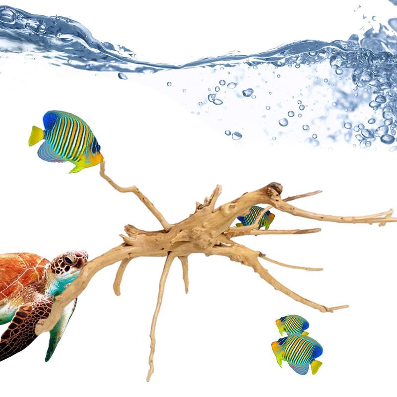 Akuarium Driftwood dekorasi po - Aquarium Plant Glue ulasan dan harga