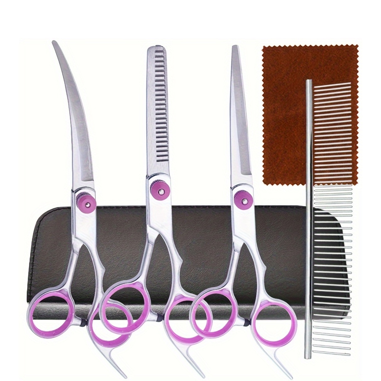 5Pcs Set Gunting Perawatan Anj - Trimming Scissor Set ulasan dan harga